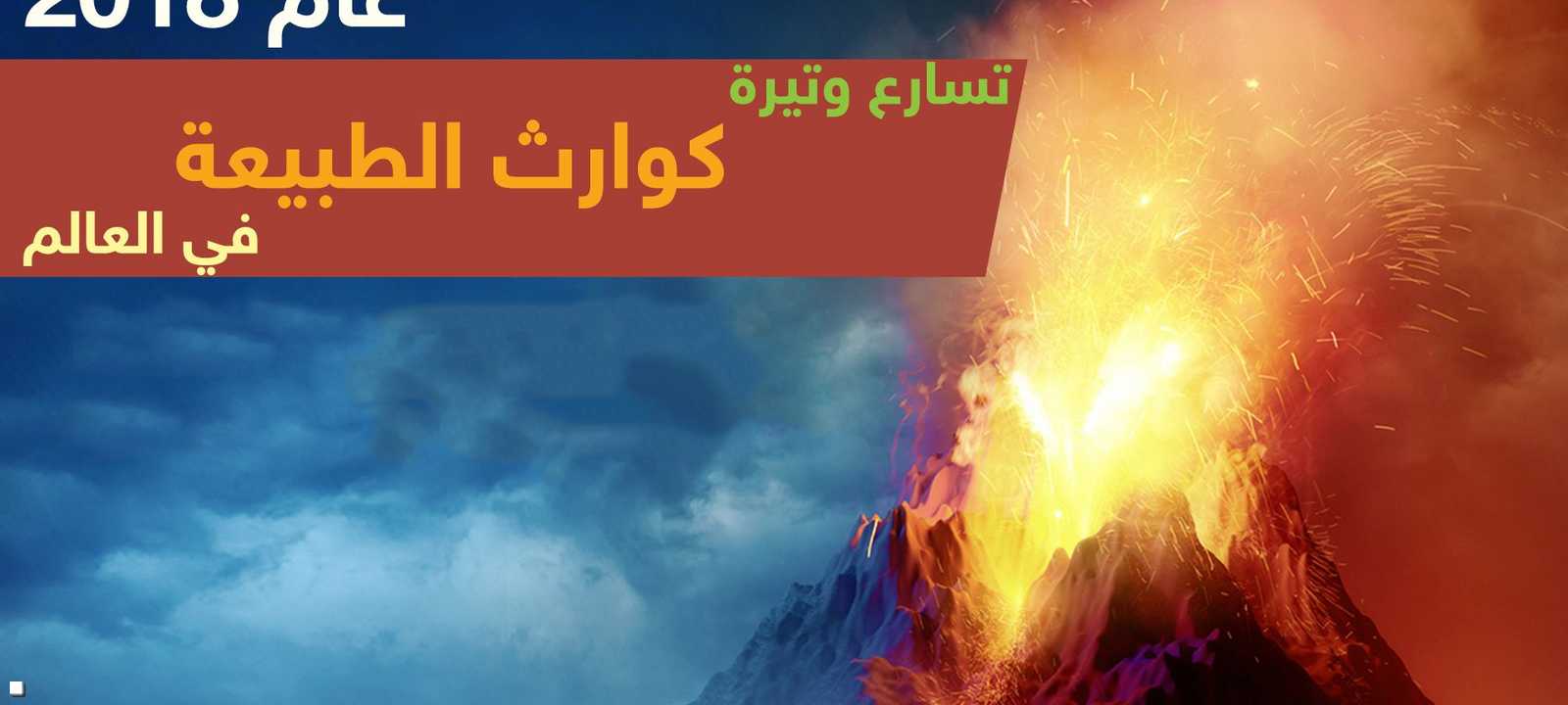 أسوأ كوارث الطبيعة عام 2018