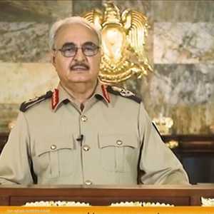 المشير خليفة حفتر، القائد العام للجيش الوطني الليبي