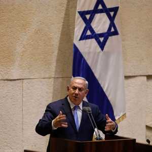 بنيامين نتانياهو خلال جلسة للكنيست. أرشيفية