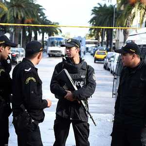 عناصر من الشرطة التونسية - أرشيفية