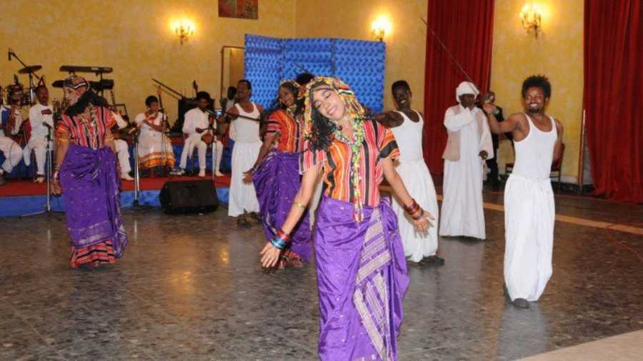 جانب من حفل على شرف الضيف الإثيوبي