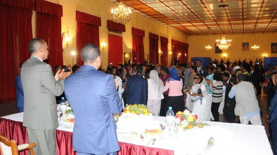 جانب من حفل على شرف الضيف الإثيوبي