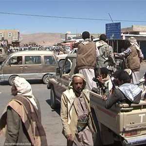 صورة أرشيفية لعناصر من الميليشيات الحوثية