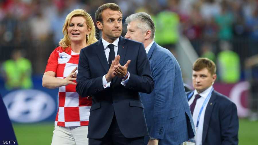 على أرض الملعب بعد نهاية المباراة