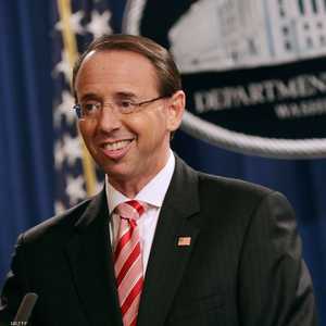 نائب وزير العدل الأميركي رود روزنشتاين