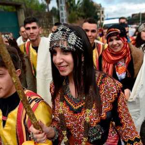 صورة لأحد المهرجانات الأمازيغية في الجزائر
