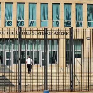 صورة للسفارة الأميركية في هافانا