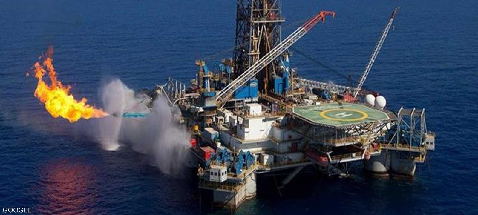 تنقب مصر عن البترول والغاز في مناطق عدة منها البحر المتوسط