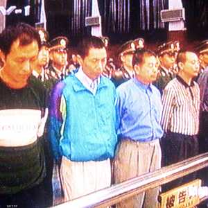 مسؤولون حكوميون في إحدى المحاكم بالصين بسبب الفساد - أرشيف.