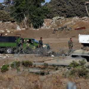 جانب من مرتفعات الجولان الحدود السورية الإسرائيلية - أرشيف