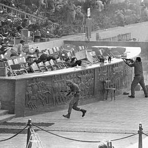 من حادث اغتيال الرئيس المصري الأسبق محمد أنور السادات