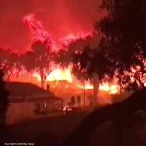 نيران تجتاح البرتغال