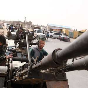 عناصر من ميليشيا فجر ليبيا في طرابلس. أرشيفية