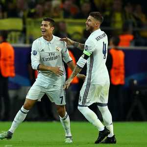 رونالدو مع راموس - أرشيفية