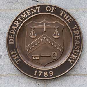 شعار وزارة الخزانة الأميركية