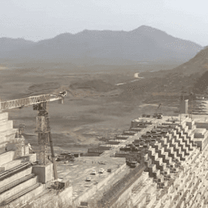 جانب من سد النهضة