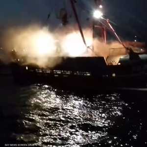 معركة فرنسية إنجليزية في البحر