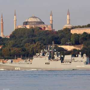 فرقاطة أسطول "الأدميرال إيسن" الروسية في طريقها لسواحل سوريا