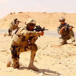 جانب من التدريبات