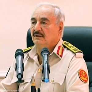 حفتر: الحل السياسي يظل هو الهدف