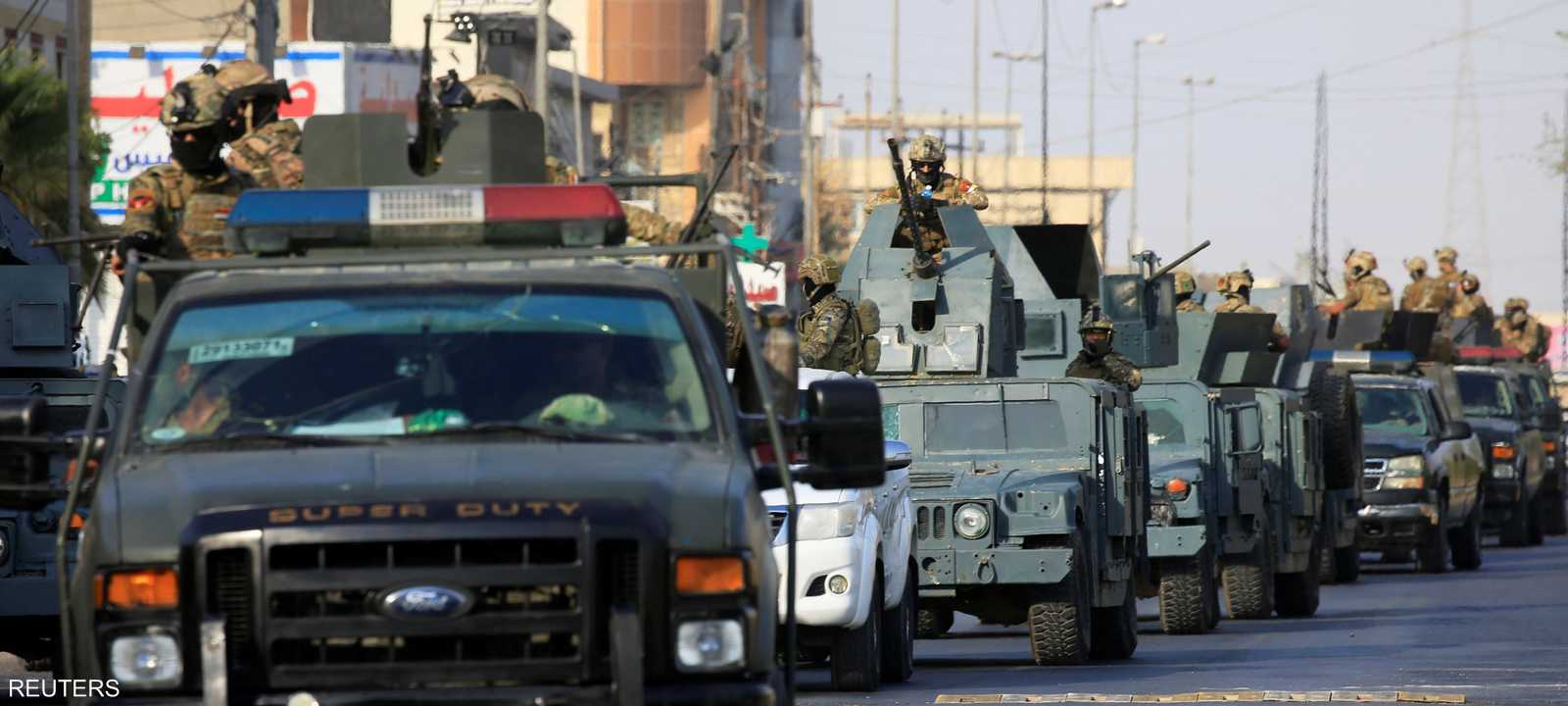 قوات أمنية عراقية في لقطة أرشيفية