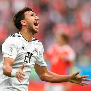 اللاعب المصري محمود تريزيغيه - أرشيف