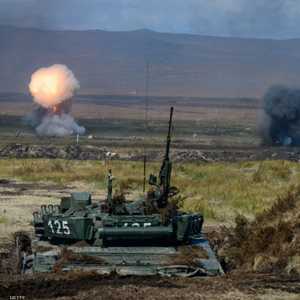 مناورات روسية في لقطة أرشيفية