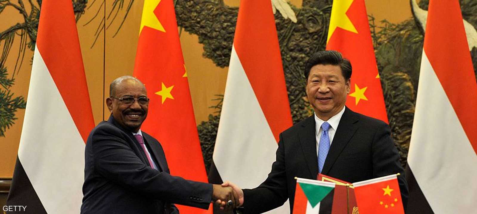 الرئيسان السوداني والصيني