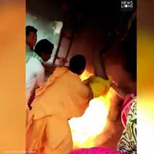 "السحر الأسود" تحرق رجلا هنديا