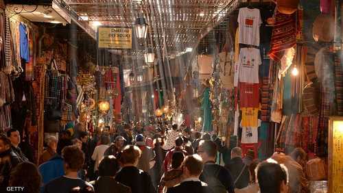 سوق مغربي - أرشيفية