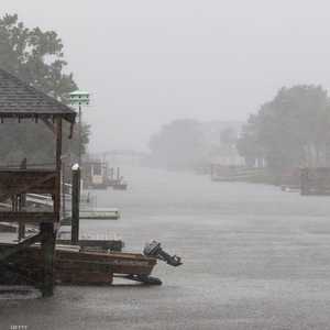فيضانات مدمرة رافقت الإعصار فلورنس