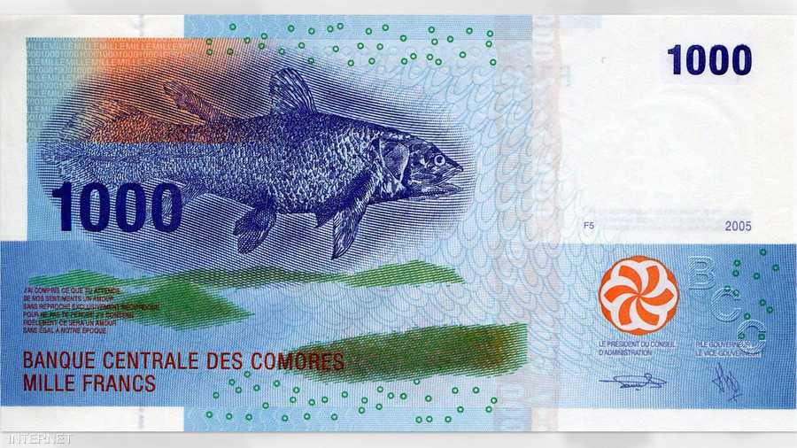 1000 فرانك - جزر القمر