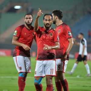 وليد سليمان افتتح التسجيل للأهلي في الدقيقة 24