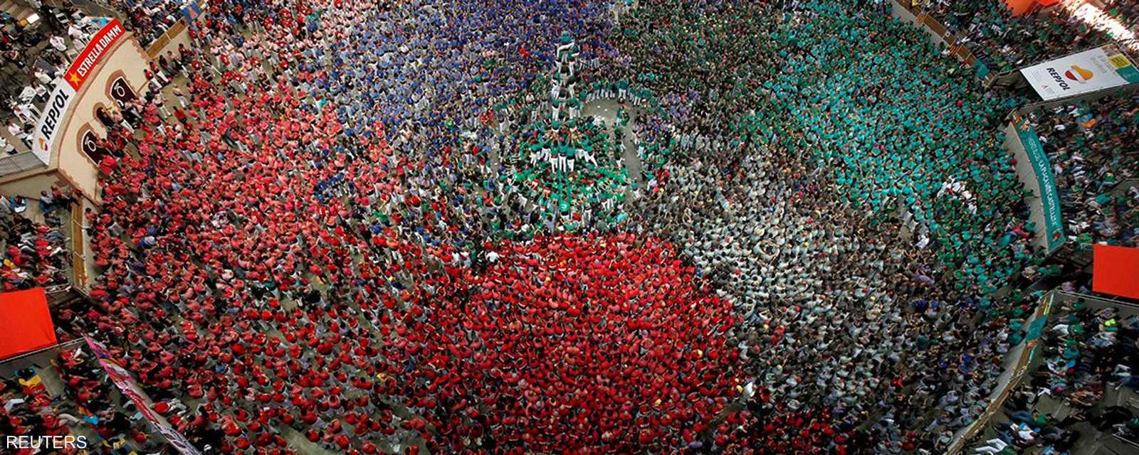 الأبراج البشرية مسابقة نصف سنوية في تاراغونا.