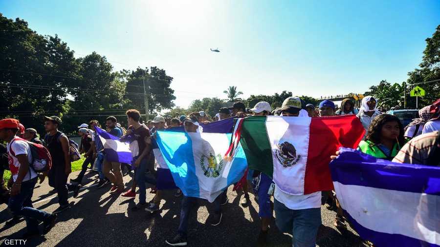 المسيرة انطلقت من مدينة سيوداد هيدالغو في جنوب المكسيك.