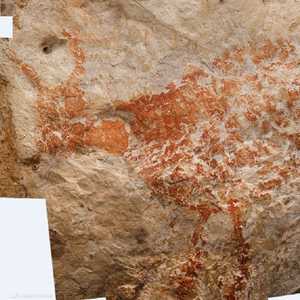 الرسمة تعود لنحو 40 ألف عام