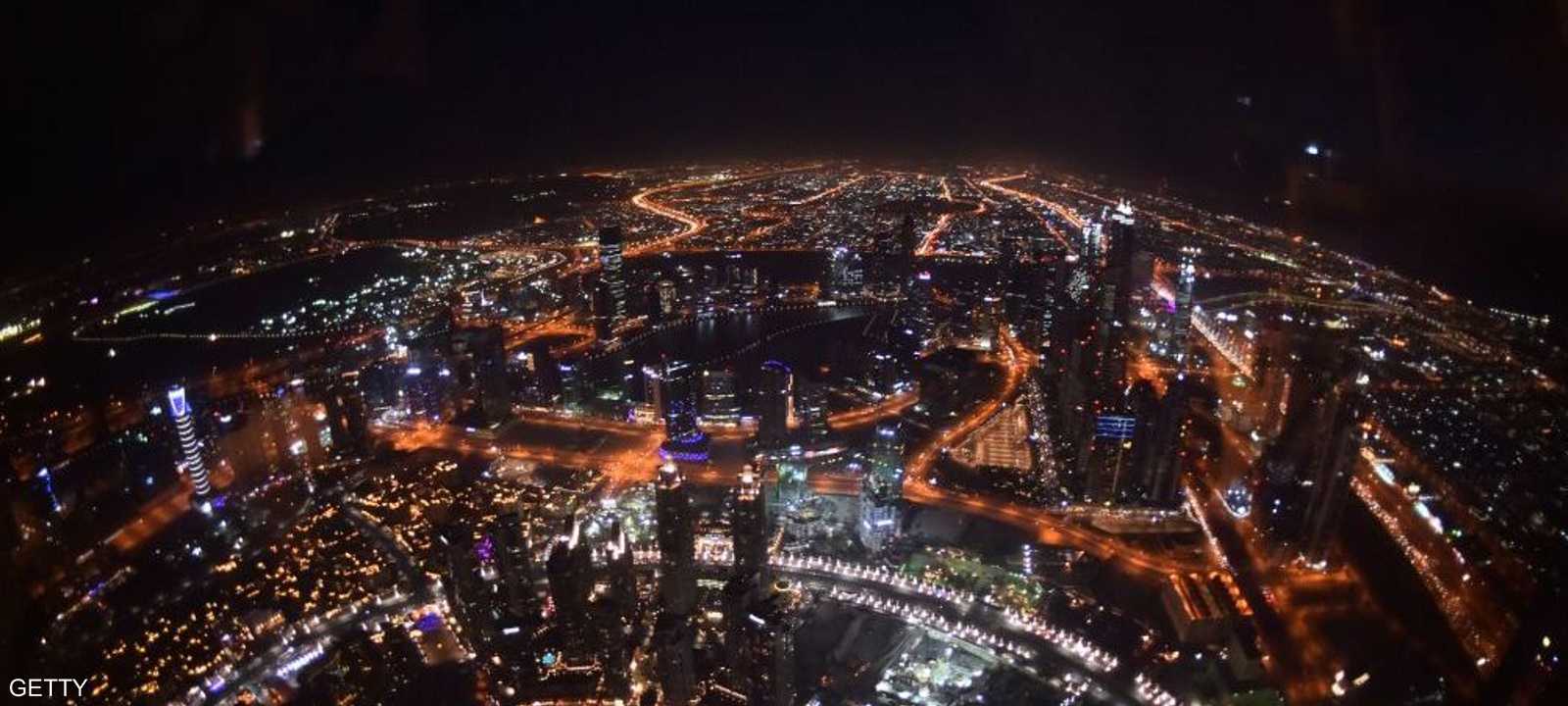 سلط التقرير على الأمن الذي تعيشه الإمارات.