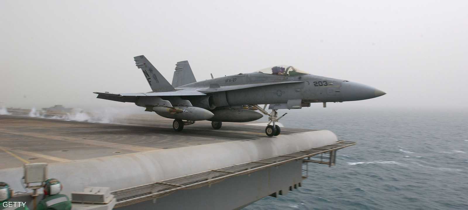مقاتلة أميركية من طراز F18