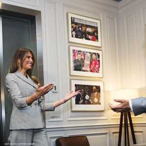 السيدة الأولى ورئيس الوزراء الكندي