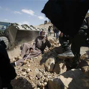 تصدى أهل قرية الخان الأحمر لمحاولة هدمها مرارا