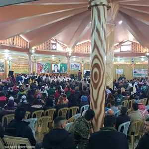 جانب من اجتماعات "البيت الإيزيدي" بمدينة عامودا السورية