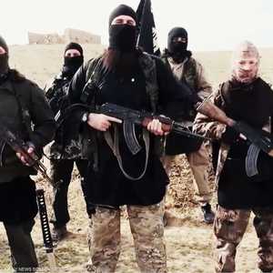 صورة أرشيفية لمقاتلين من داعش