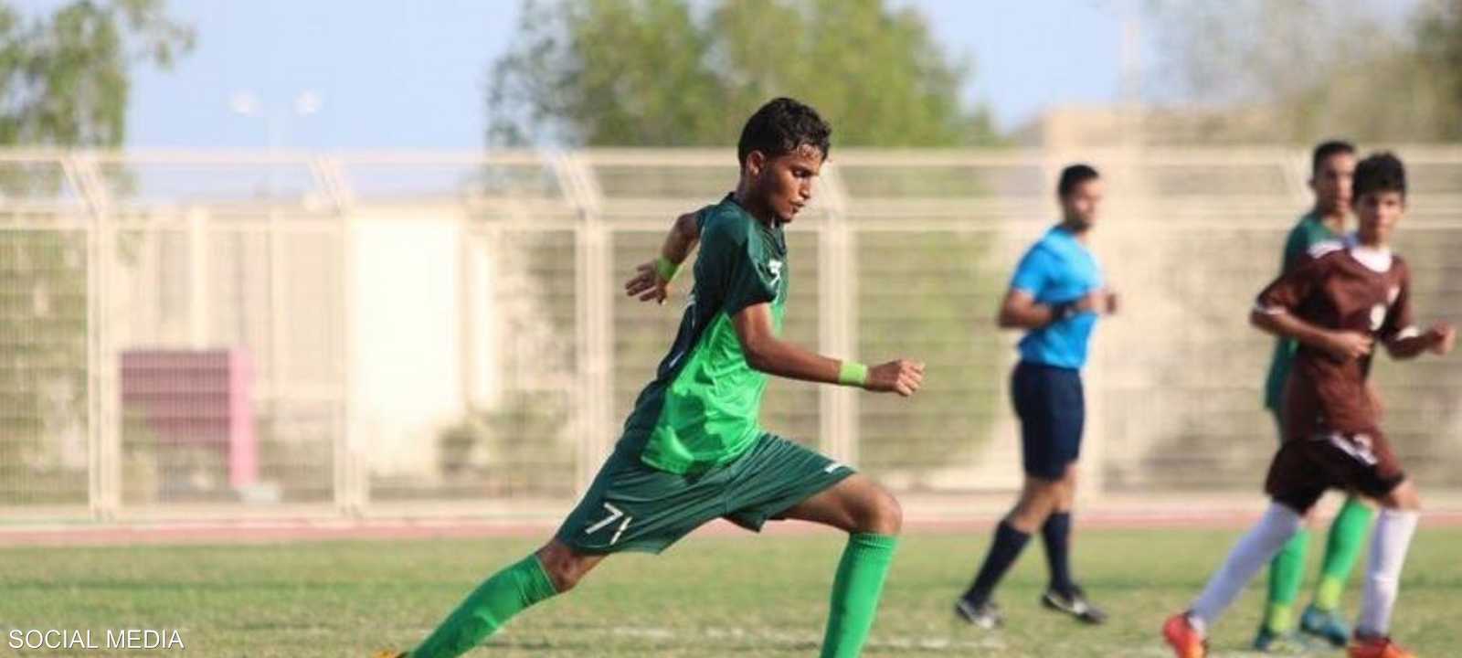 لاعب نادي الوطن عاصم الحجاجي