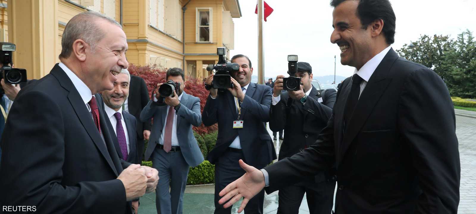 حكومة أردوغان تعتمد على الدعم القطري