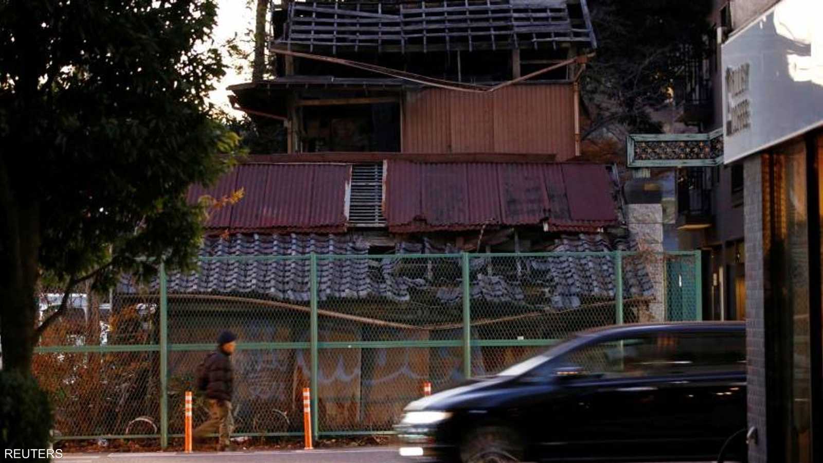 أحد المنازل المهجورة في اليابان