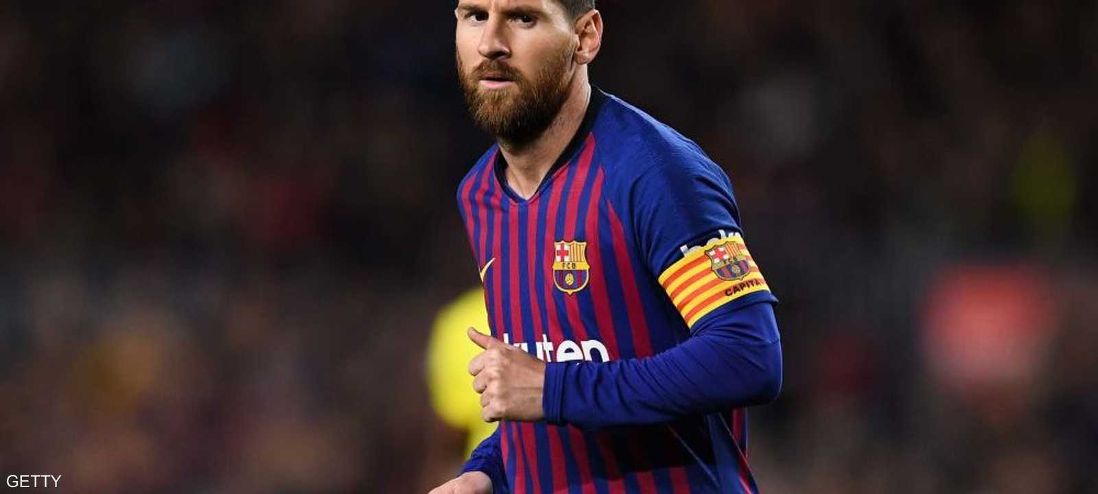 نجم برشلونة ليونيل ميسي