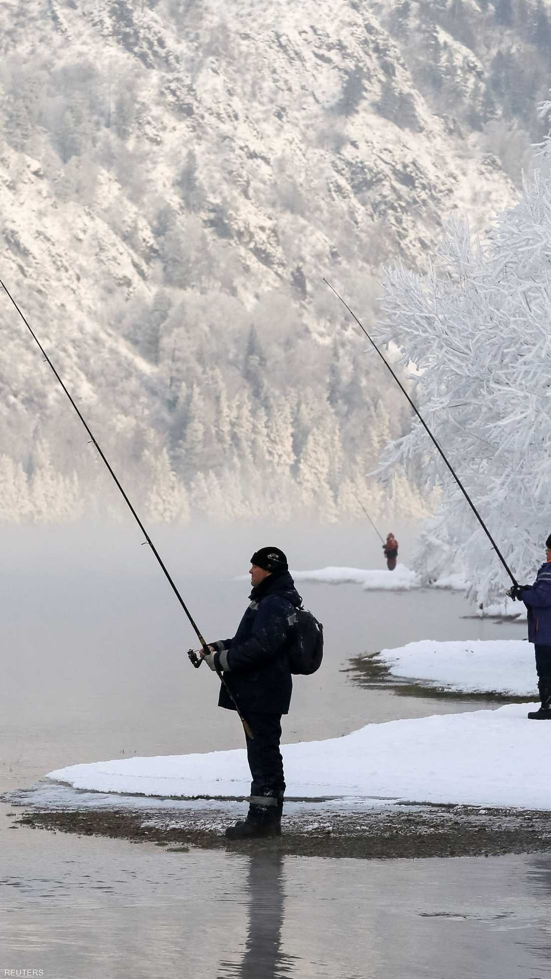 الصيد له طعم خاص في سيبيريا