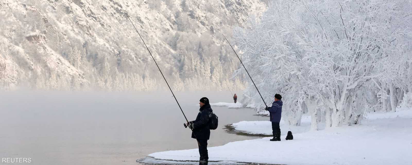 الصيد له طعم خاص في سيبيريا