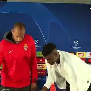 أمضى هنري خمس سنوات كلاعب في موناكو