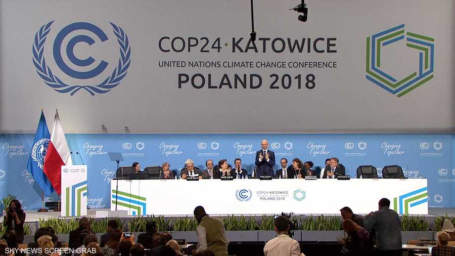 3 ديسمبر، اجتمع المؤتمر 24 للأمم المتحدة بشأن المناخ ببولندا